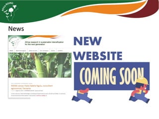 Communication and knowledge management in Africa RISING