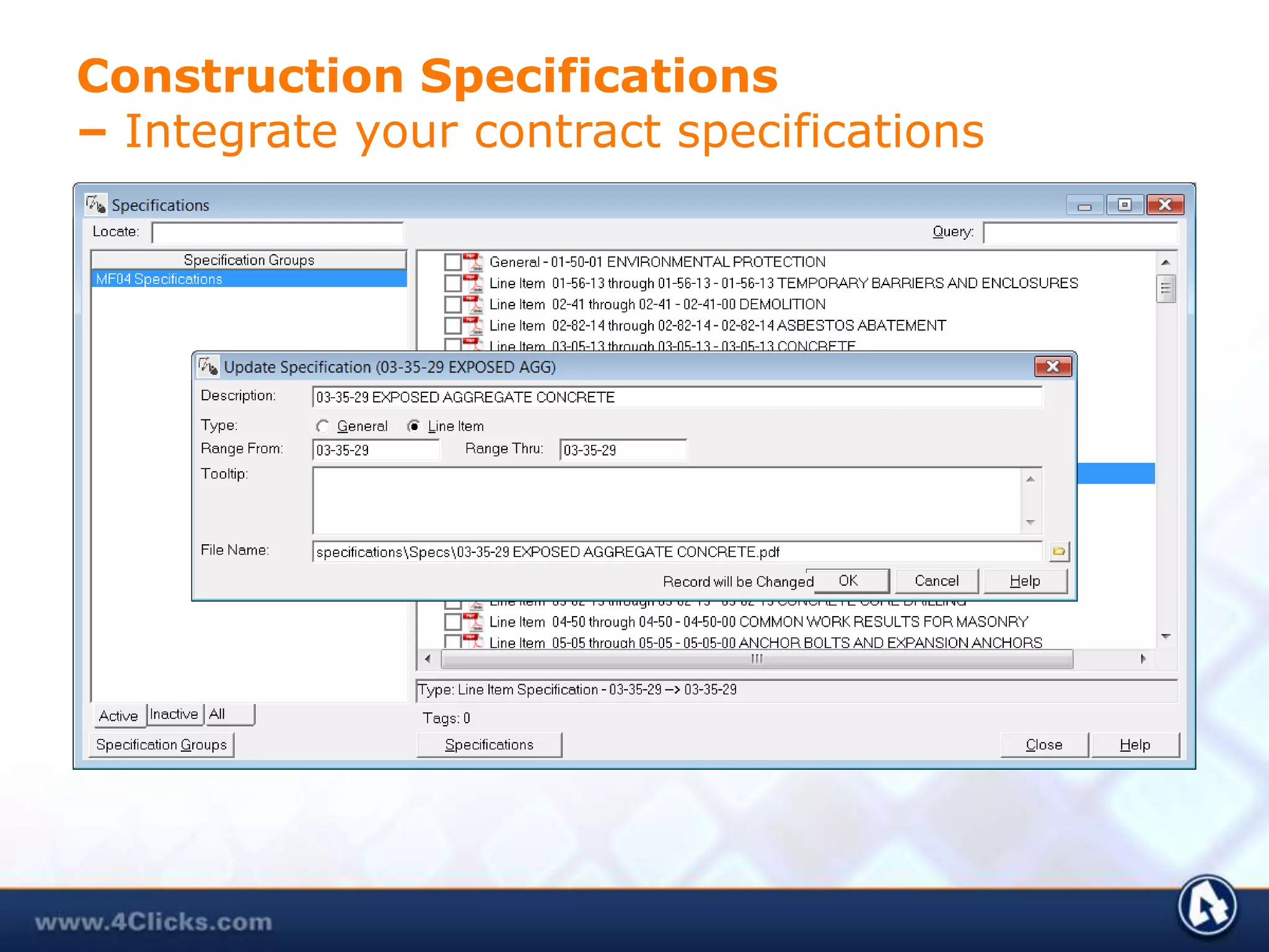 Supports limitless contractsComprehensive Solution