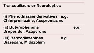 Types of anaesthesia veterinary, ideal anaesthesia, preanaesthesia | PPTX
