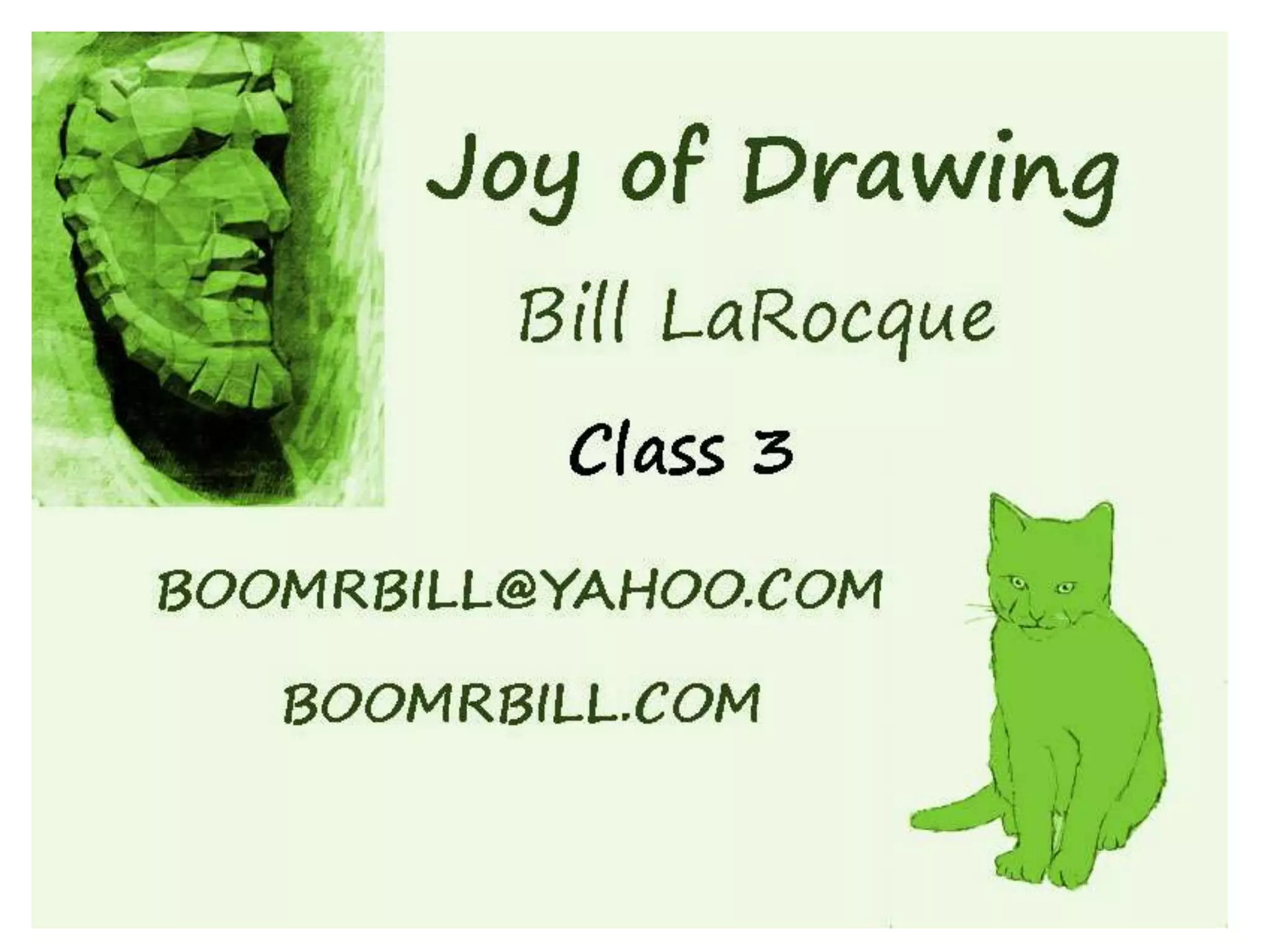 Joy of Drawing class3 | PPTX