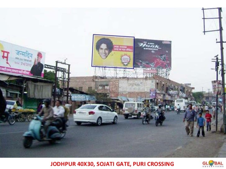 Premium Quality Hoardings at Prominent Areas Of Jodhpur, Rajasthan