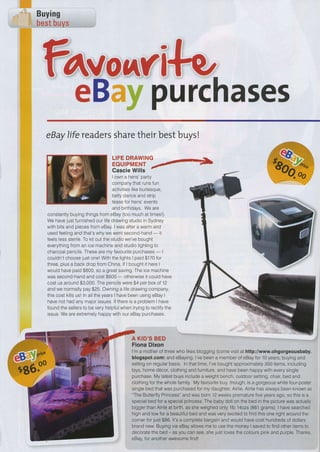 Jodie in Ebay Magazine