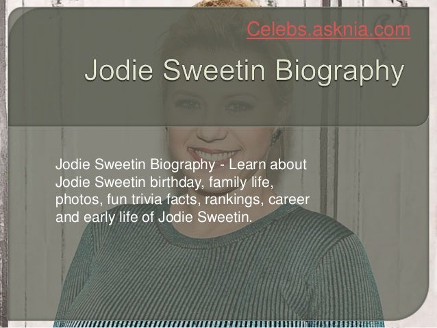 Jodie sweetin biography