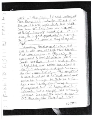 Jodi's last journal