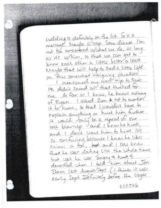 Jodi's last journal