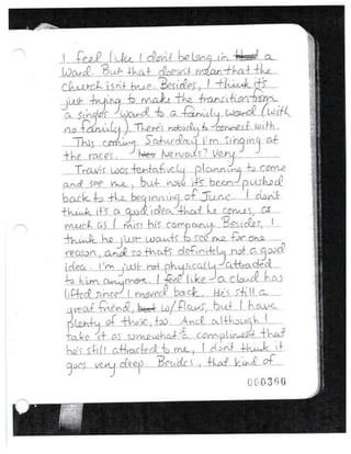 Jodi's last journal