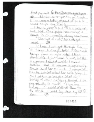 Jodi's last journal
