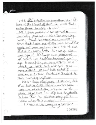 Jodi's last journal