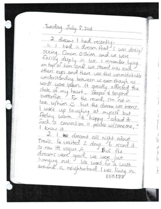 Jodi's last journal