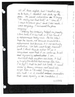 Jodi's last journal