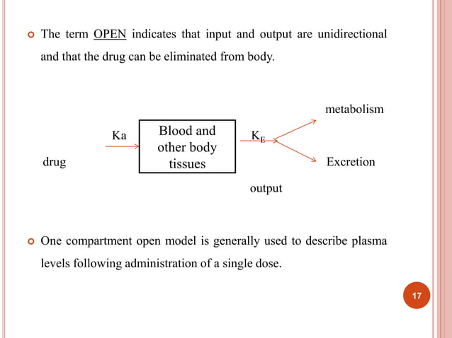 Compartment Modelling | PPTX | Chemistry | Science