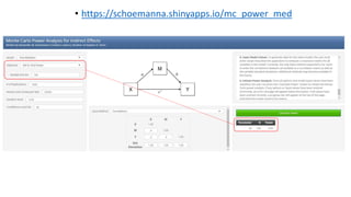 • https://schoemanna.shinyapps.io/mc_power_med
 