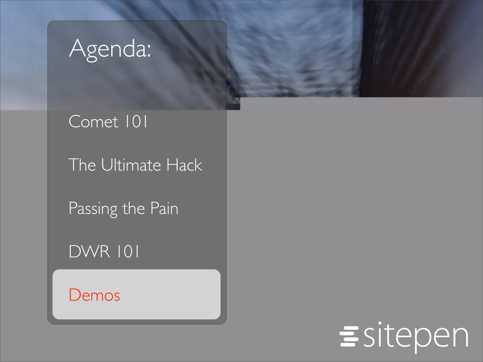 Joe Walker Interactivewebsites Cometand Dwr