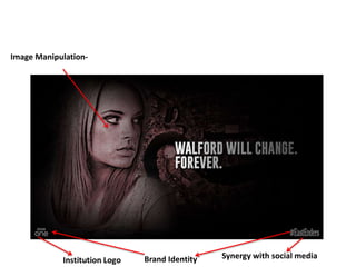 Brand Identity Synergy with social media
Image Manipulation-
 