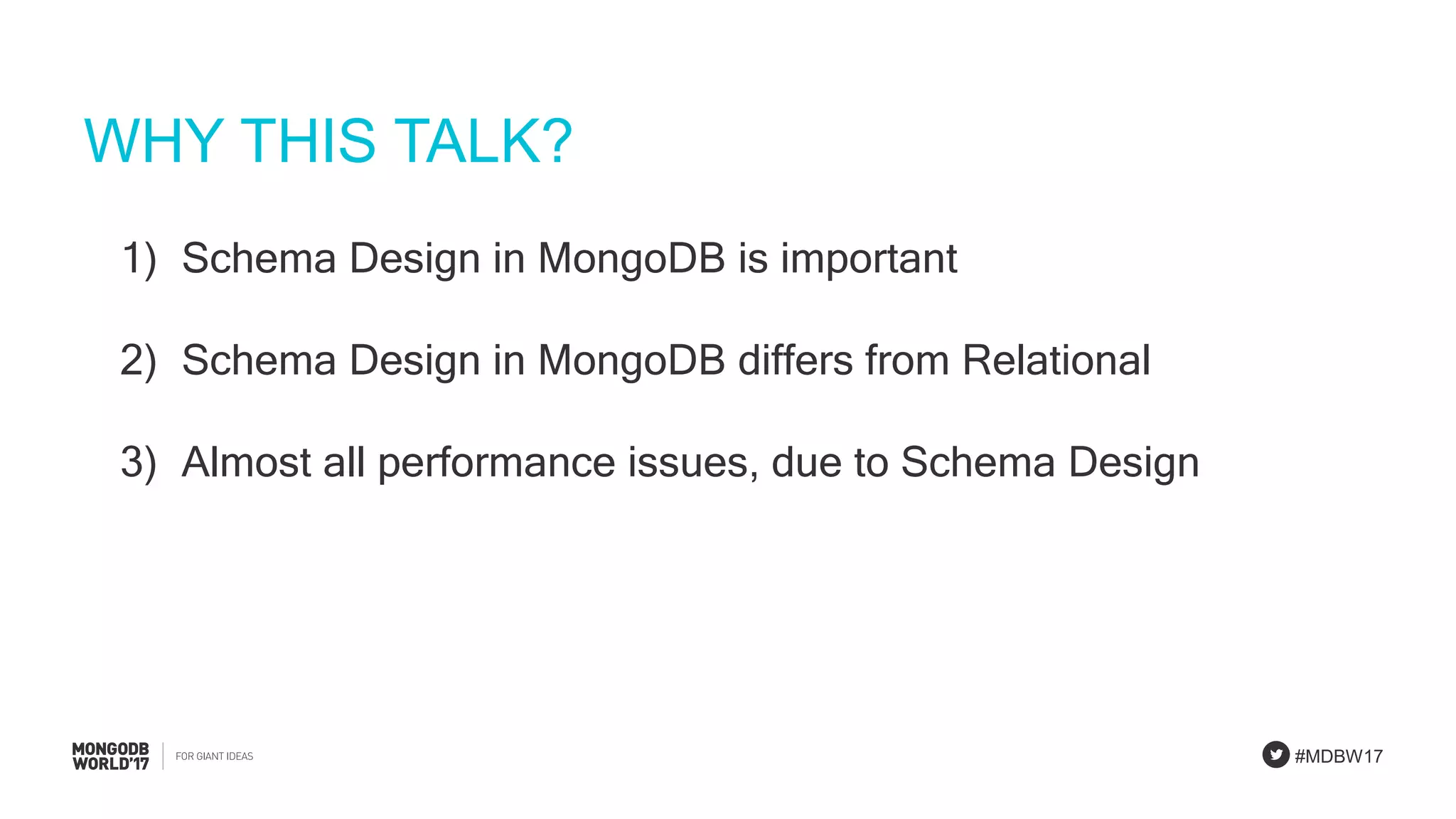 MongoDB Schema Design | PPT