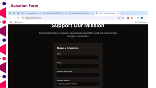Donation Form
 