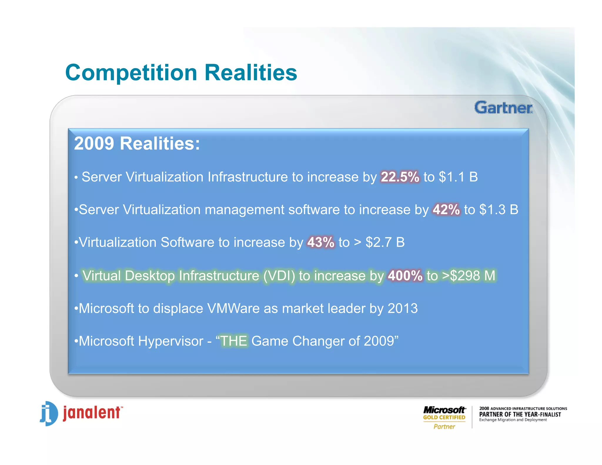 Joe Honan Virtualization Trends