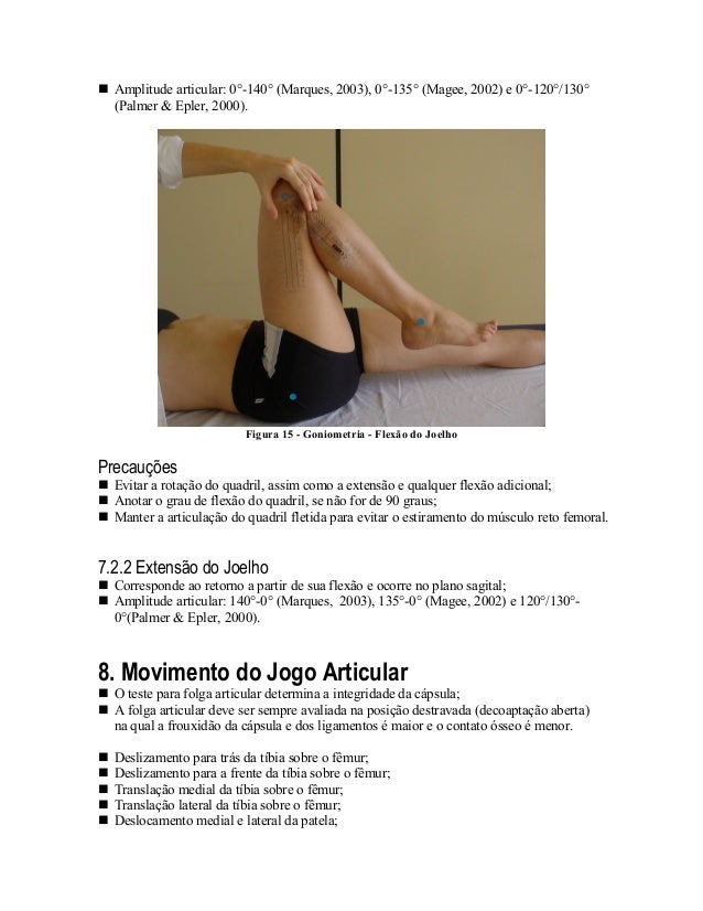 GONIOMETRIA JOELHO PDF