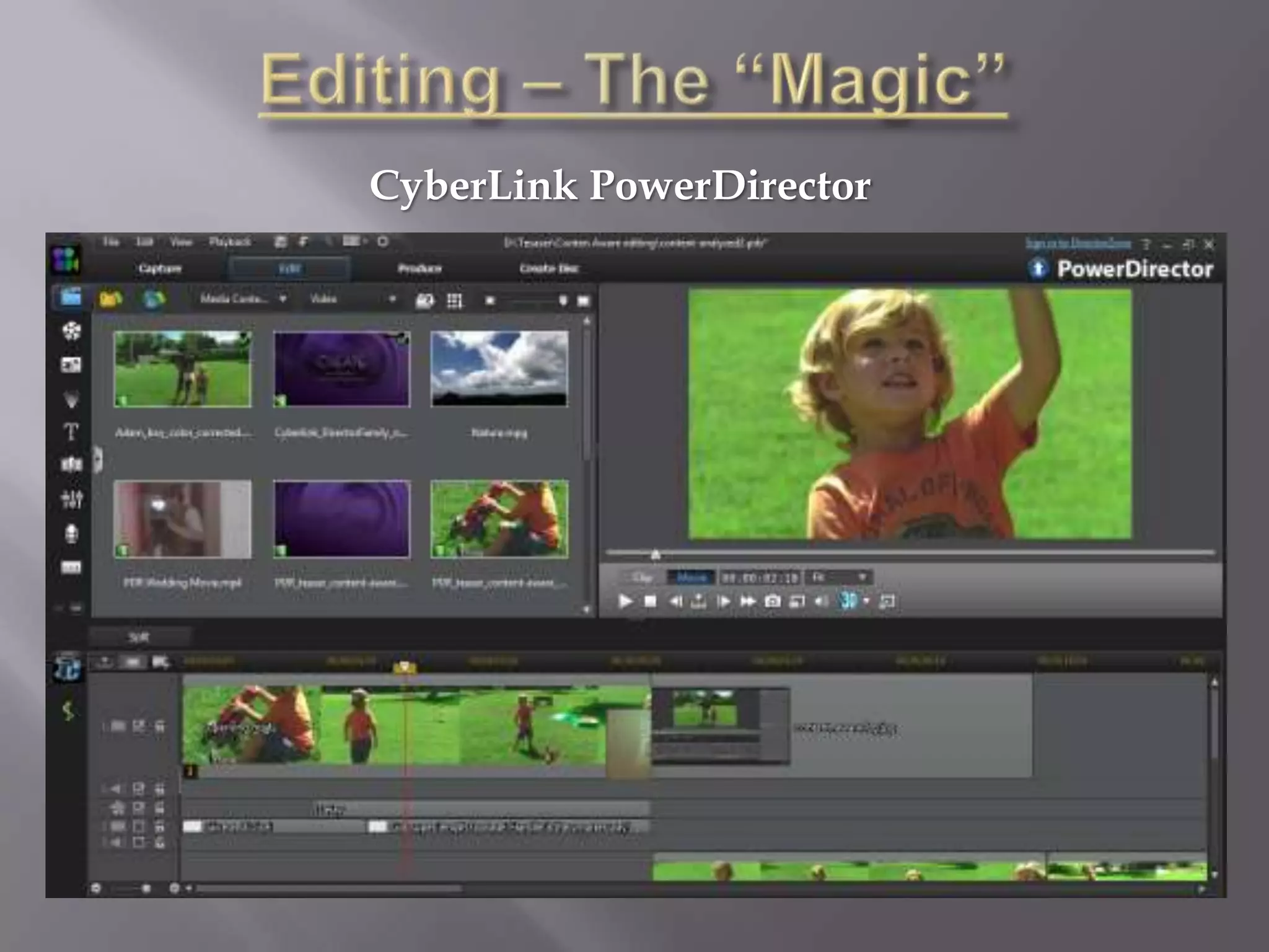 CyberLink PowerDirector
 