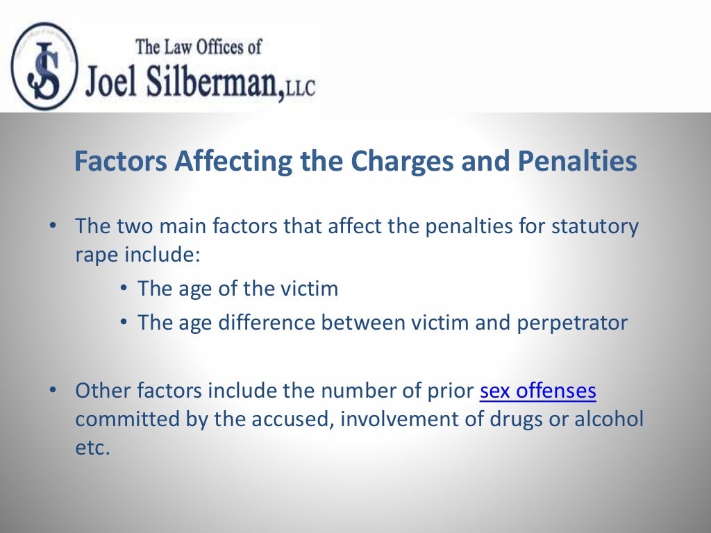 What is Statutory Rape?