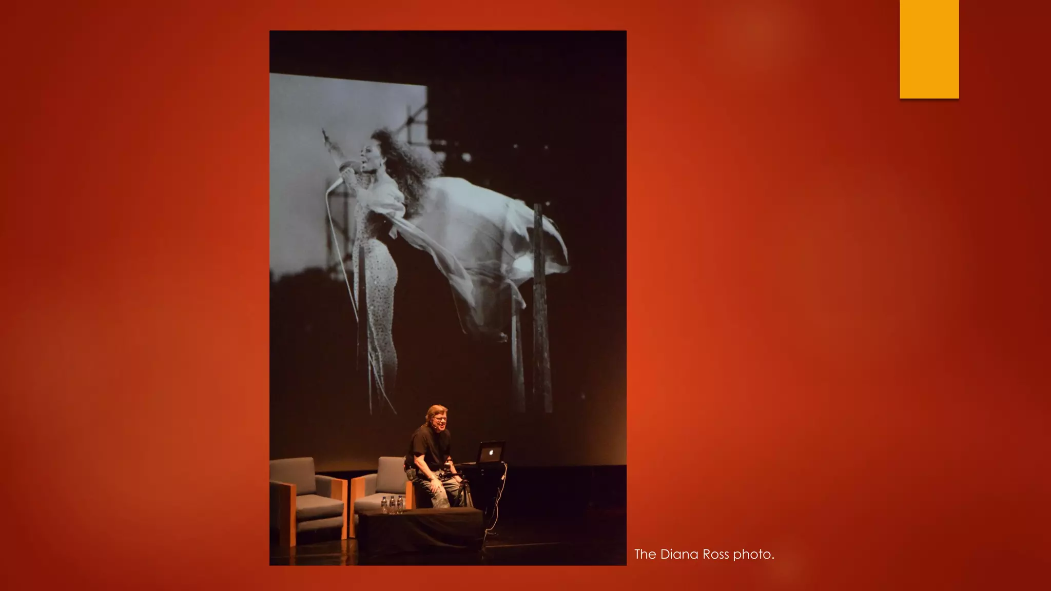 The Diana Ross photo.
 