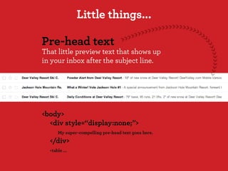 Emailing Your Brand 2