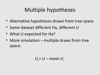 Interpreting ‘tree space’ in the context of very large empirical datasets