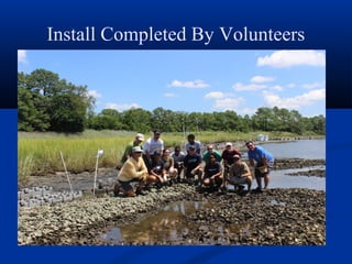 Install Completed By Volunteers
 