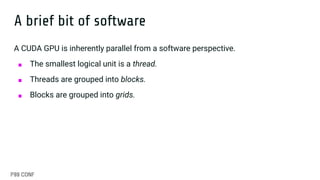 Aiding the CUDA Compiler for Fun and Profit by Joe Rowell | PDF