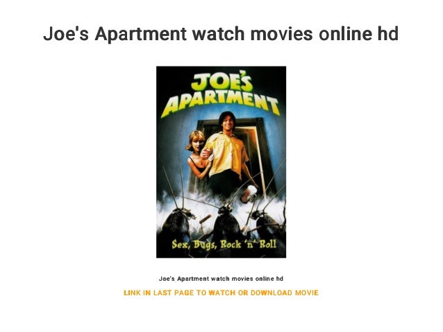 Joe's Apartment watch movies online hd