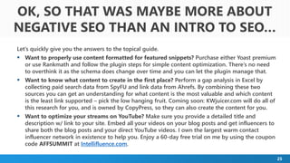 25
Let’s quickly give you the answers to the topical guide.
 Want to properly use content formatted for featured snippets...