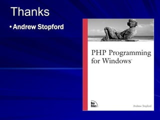 Joe Staner Zend Con 2008