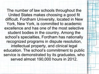 Joe Tacopina: Fordham Law School Continues Its Traditions Moving into the  Future | PPT