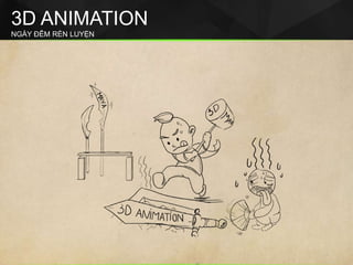 3D ANIMATION
NGÀY ĐÊM RÈN LUYỆN
 