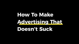 Joe wade - We Must Scare Our Clients 