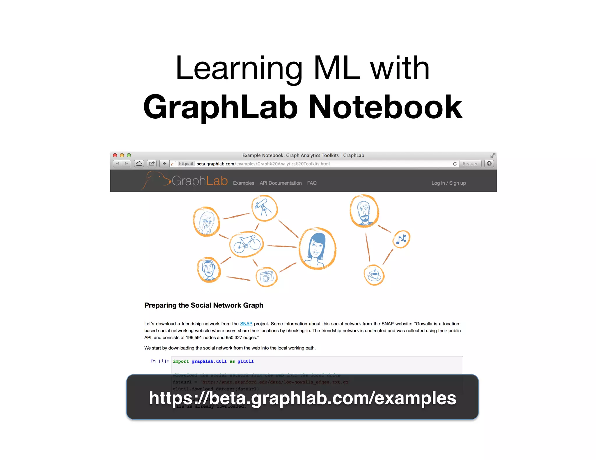 Learning ML with  
GraphLab Notebook

https://beta.graphlab.com/examples!

 