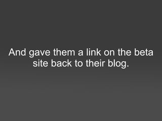 Also a quick thanks to Damien Huze  @  Wake Interactive   for developing the web app 