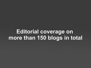Organic links generated at scale to the beta site and Joffreys.com 