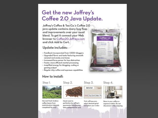 The promotional materials should look like a software upgrade, since this is version 2.0 