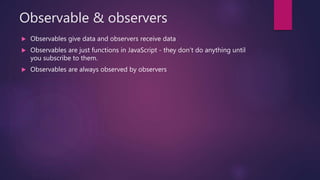 Reactive Programming with RxJS | PPTX