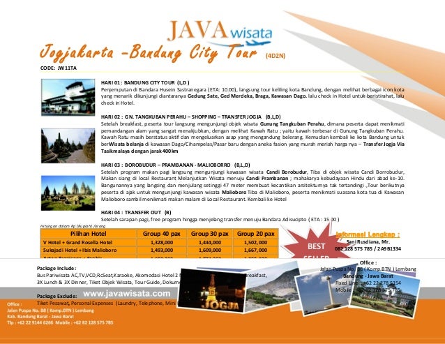 Paket Wisata Jogja