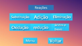 Reações
 