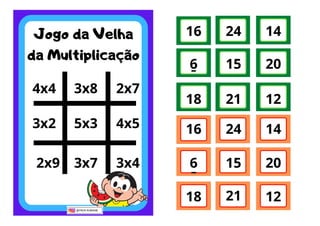 Jogo Divisão e Multiplicação
