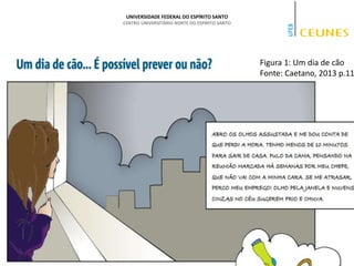 UNIVERSIDADE FEDERAL DO ESPÍRITO SANTO
CENTRO UNIVERSITÁRIO NORTE DO ESPÍRITO SANTO
Figura 1: Um dia de cão
Fonte: Caetano, 2013 p.11
 