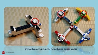 ATENÇÃO À COR E À COLOCAÇÃO DA FUSELAGEM 
CLT SERVICES 2015 12 de 22 
 