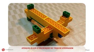 ATENÇÃO À COR E COLOCAÇÃO DO TREM DE ATERRAGEM 
CLT SERVICES 2015 13 de 22 
 