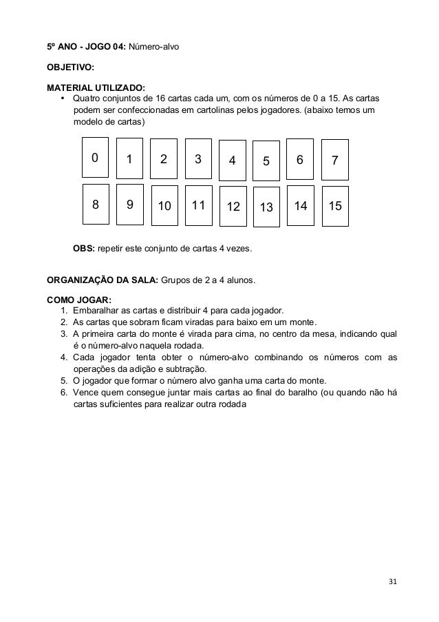 JOGOS MATEMÁTICOS 3º 4º 5º ANO PAIC + VOLUME I(PROFESSOR)