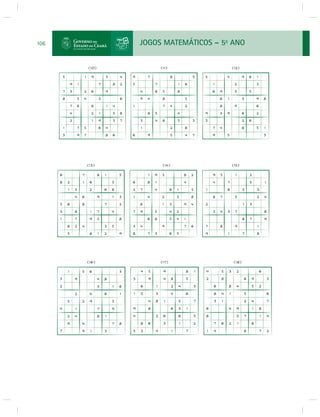 JOGOS MATEMÁTICOS – 5o ANO 
106 
 