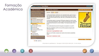 Formação
Académica
 