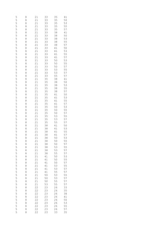 5 8 21 33 35 41
5 8 21 33 35 50
5 8 21 33 35 53
5 8 21 33 35 55
5 8 21 33 35 57
5 8 21 33 38 41
5 8 21 33 38 50
5 8 21 33 38 53
5 8 21 33 38 55
5 8 21 33 38 57
5 8 21 33 41 50
5 8 21 33 41 53
5 8 21 33 41 55
5 8 21 33 41 57
5 8 21 33 50 53
5 8 21 33 50 55
5 8 21 33 50 57
5 8 21 33 53 55
5 8 21 33 53 57
5 8 21 33 55 57
5 8 21 35 38 41
5 8 21 35 38 50
5 8 21 35 38 53
5 8 21 35 38 55
5 8 21 35 38 57
5 8 21 35 41 50
5 8 21 35 41 53
5 8 21 35 41 55
5 8 21 35 41 57
5 8 21 35 50 53
5 8 21 35 50 55
5 8 21 35 50 57
5 8 21 35 53 55
5 8 21 35 53 57
5 8 21 35 55 57
5 8 21 38 41 50
5 8 21 38 41 53
5 8 21 38 41 55
5 8 21 38 41 57
5 8 21 38 50 53
5 8 21 38 50 55
5 8 21 38 50 57
5 8 21 38 53 55
5 8 21 38 53 57
5 8 21 38 55 57
5 8 21 41 50 53
5 8 21 41 50 55
5 8 21 41 50 57
5 8 21 41 53 55
5 8 21 41 53 57
5 8 21 41 55 57
5 8 21 50 53 55
5 8 21 50 53 57
5 8 21 50 55 57
5 8 21 53 55 57
5 8 22 23 26 33
5 8 22 23 26 35
5 8 22 23 26 38
5 8 22 23 26 41
5 8 22 23 26 50
5 8 22 23 26 53
5 8 22 23 26 55
5 8 22 23 26 57
5 8 22 23 33 35
 